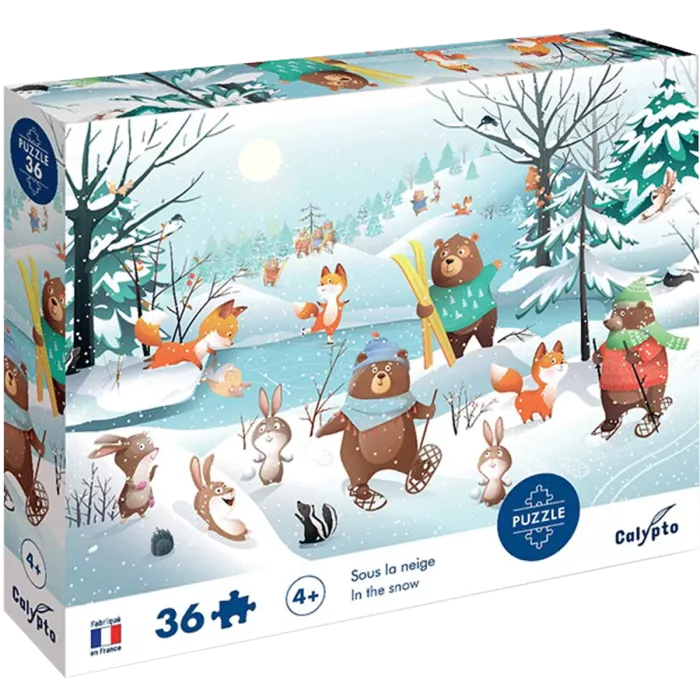 Puzzle 36 Pièces - Sous La Neige