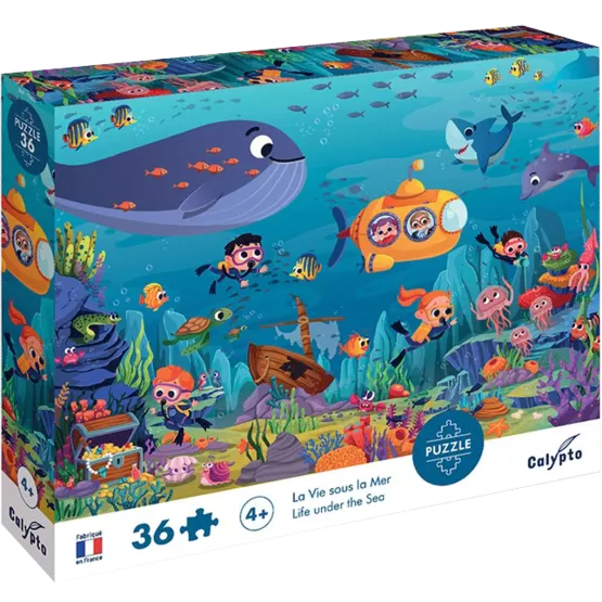Puzzle 36 Pièces - La Vie Sous La Mer