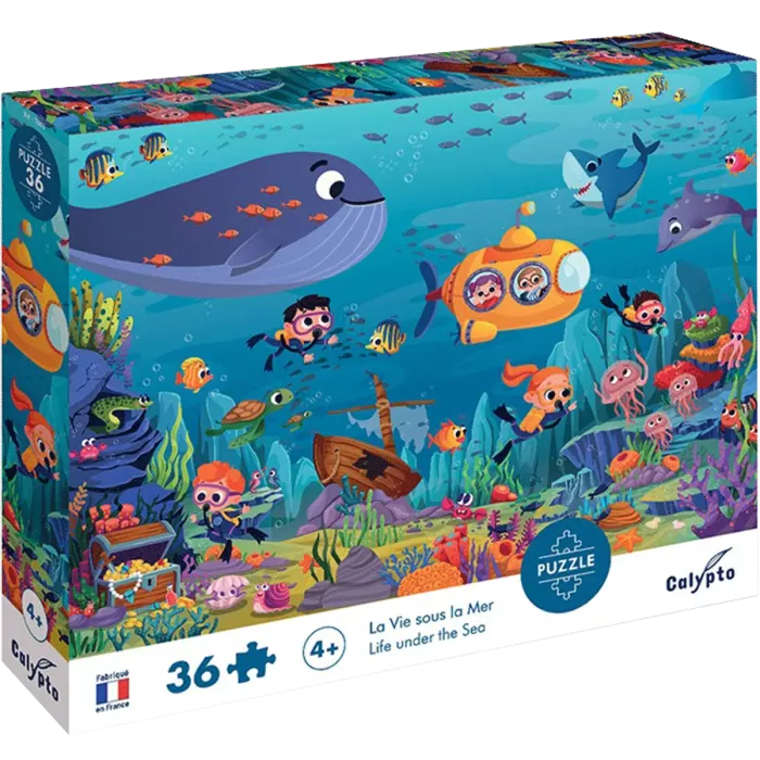 Puzzle 36 Pièces - La Vie Sous La Mer